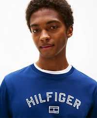 Tommy Hilfiger Men's Flocked Logo T-Shirt