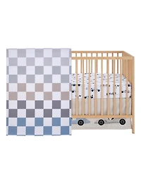 Lambs & Ivy Little Racer 3-Piece Cars/Transportation Baby Crib Bedding Set