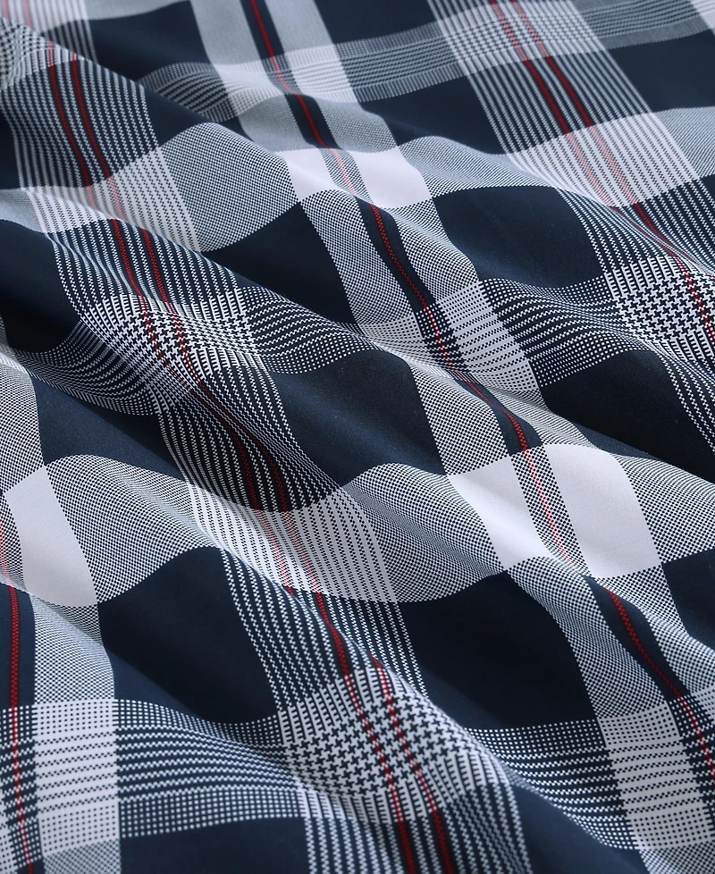 Tommy Hilfiger Dream Madras Cotton 2-Pc. Duvet Cover Set, Twin