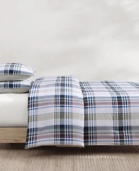 Tommy Hilfiger Waterbury Plaid Cotton 2-Pc. Duvet Cover Set, Twin