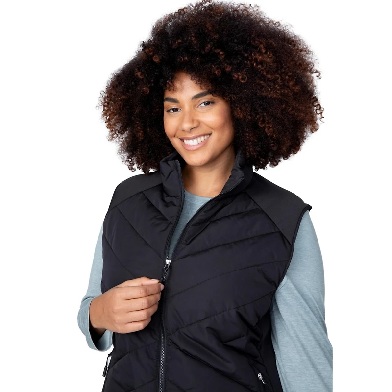 Free Country Plus Quilted Hybrid Vest