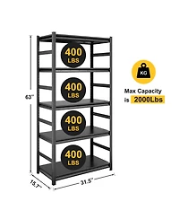 Adjustable Heavy Duty Metal Shelving