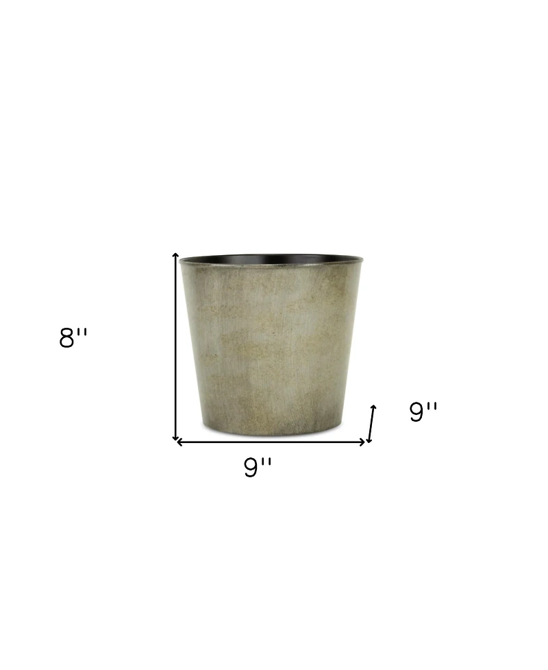 Durable Plastic Round Pot Planter for Indoor and Outdoor Use