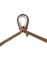 Caribbean Style Extra Large Hanging Rope Hammock Chair Swing for Backyard and Patio