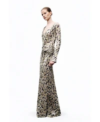 Nocturne Women's Twist Detail Maxi Dress