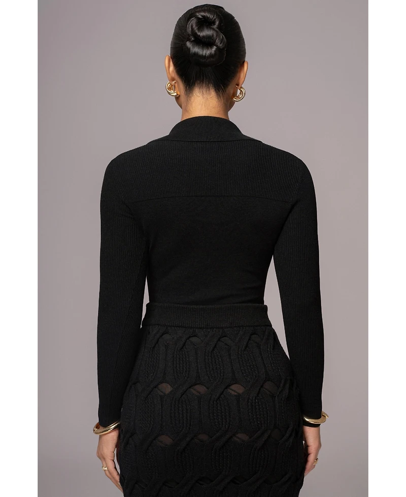 Jluxlabel Women's Ashley Collared Top