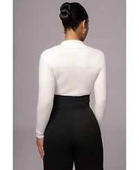 Jluxlabel Women's Ashley Collared Top