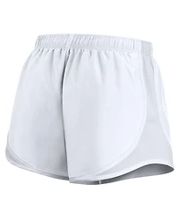 Nike Women's White Michigan Wolverines Performance Tempo Shorts