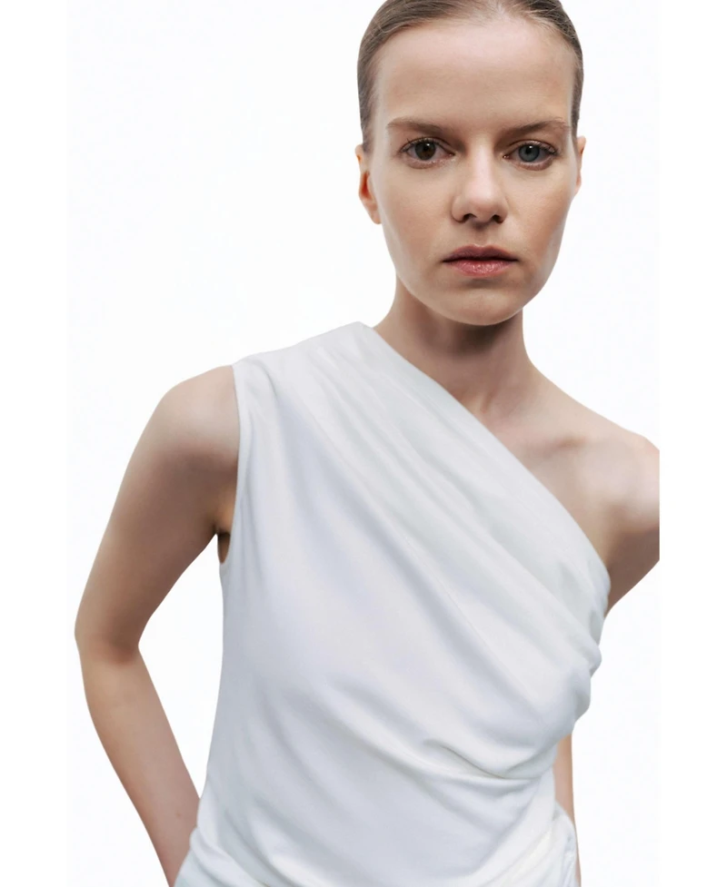 Nocturne Women's Shirred Detailed Blouse