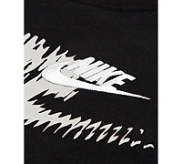 Nike Little Kids Club Brand Energy T-Shirt & Shorts, 2 Piece Set