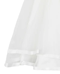 Rare Editions Baby Girls Tiered Pearl Sleeveless Dress