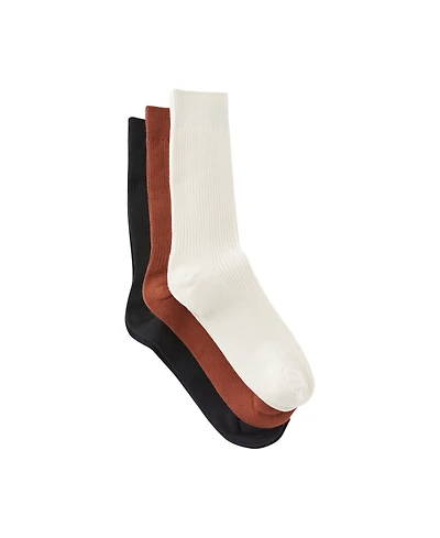 Cotton On Men's 3 Pack Easy Socks