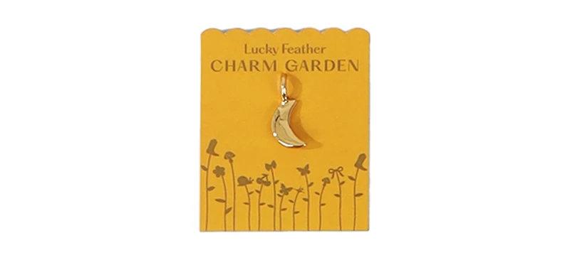Lucky Feather Charm Garden - Gold