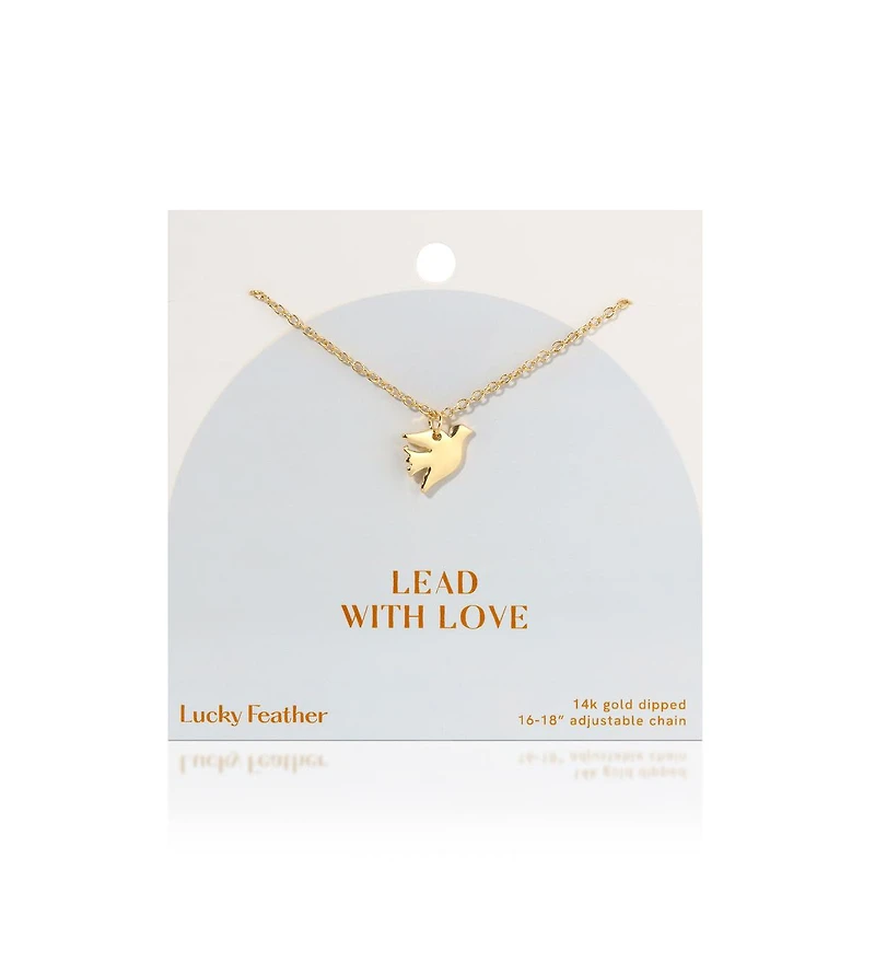 Lucky Feather Faith Collection Necklace