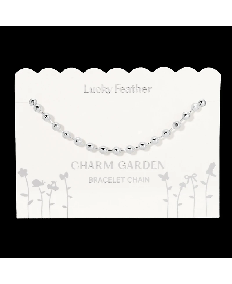 Lucky Feather Charm Garden - Silver
