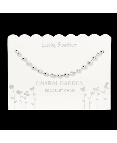 Lucky Feather Charm Garden - Silver