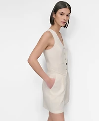 Dkny Women's Vest Romper