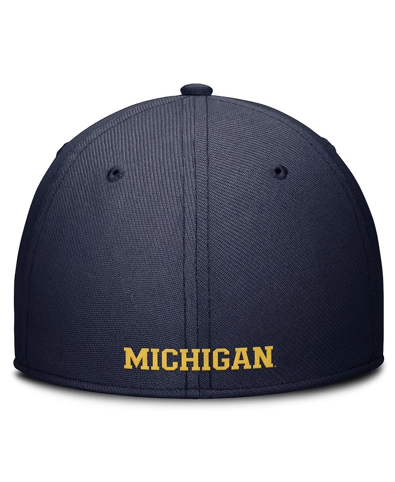 Nike Men's Navy Michigan Wolverines Rise Performance Flex Hat