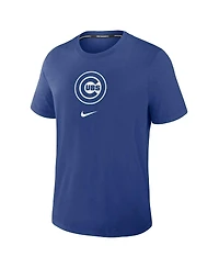 Nike Men's Royal Chicago Cubs Authentic Collection Early Work Tri-Blend Performance T-Shirt