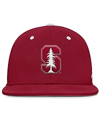 Nike Men's Cardinal Stanford On-Field Dugout True Performance Fitted Hat
