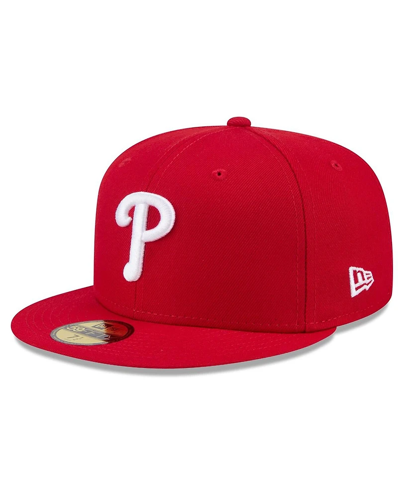 New Era Men's Red Philadelphia Phillies 2025 Jackie Robinson Day 59FIFTY Fitted Hat