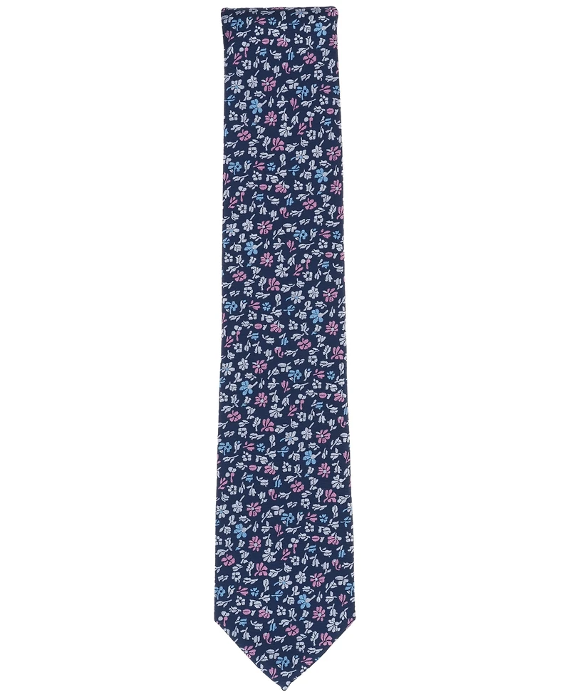 Club Room Men's Bayberry Floral Tie, Exclusively at Macy's