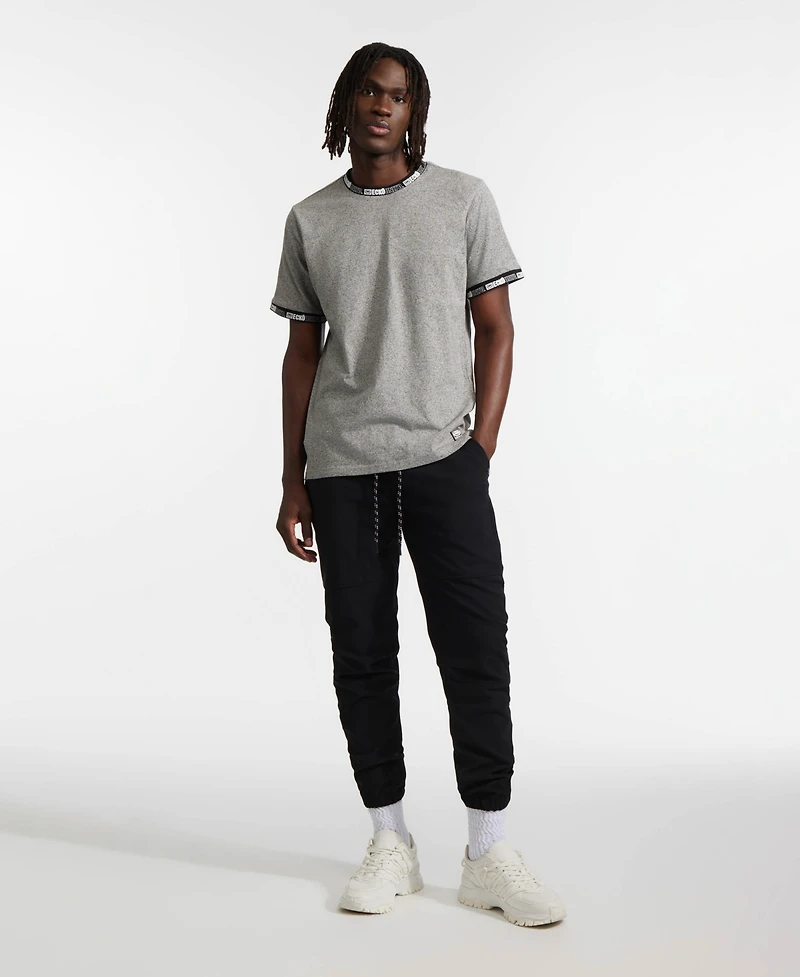 Ecko Unltd Men's Database Short Sleeve Knit T-Shirt