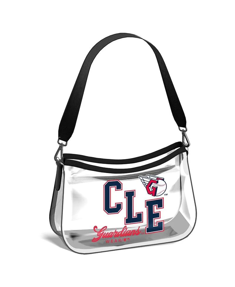 Wear by Erin Andrews Cleveland Guardians Clear Stadium Mini Purse