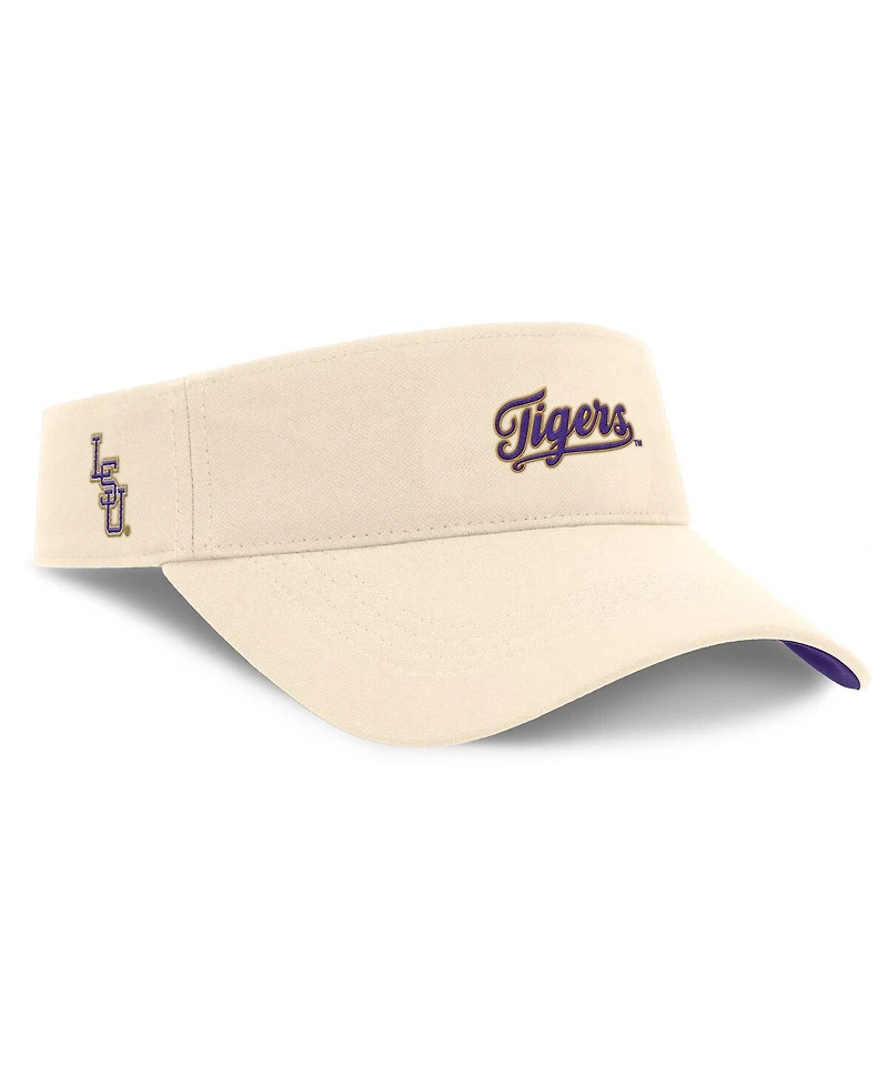 Nike Men's Natural Lsu Tigers Primetime Ace Adjustable Visor Hat
