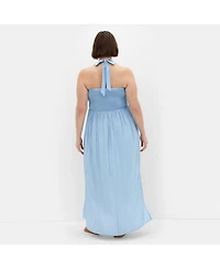 City Chic Plus Serene Peta Maxi Dress