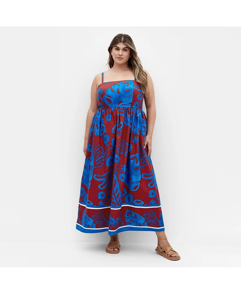 City Chic Plus Giana Maxi Dress