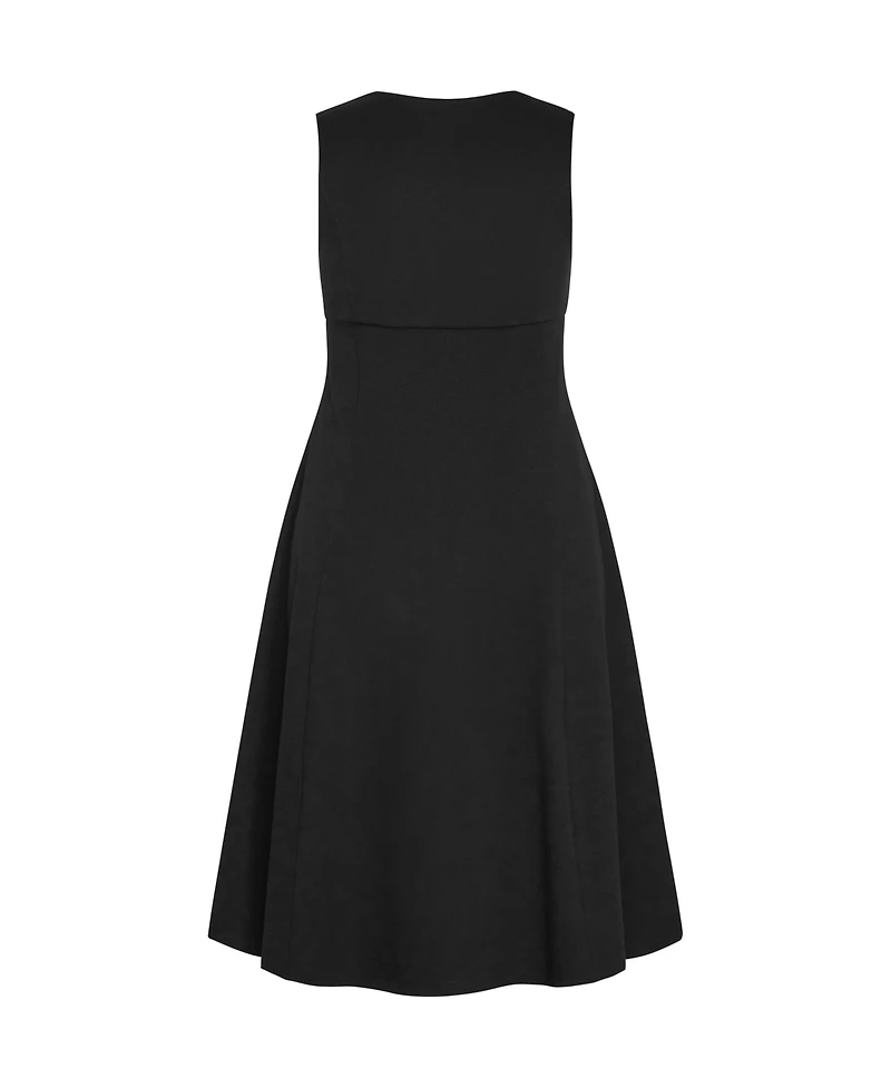 City Chic Plus Size Maci Midi Dress