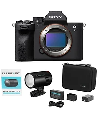 Sony Alpha a7 Iv Mirrorless Camera, Bundle with Xplor 100 Pro Ttl R2 Monolight