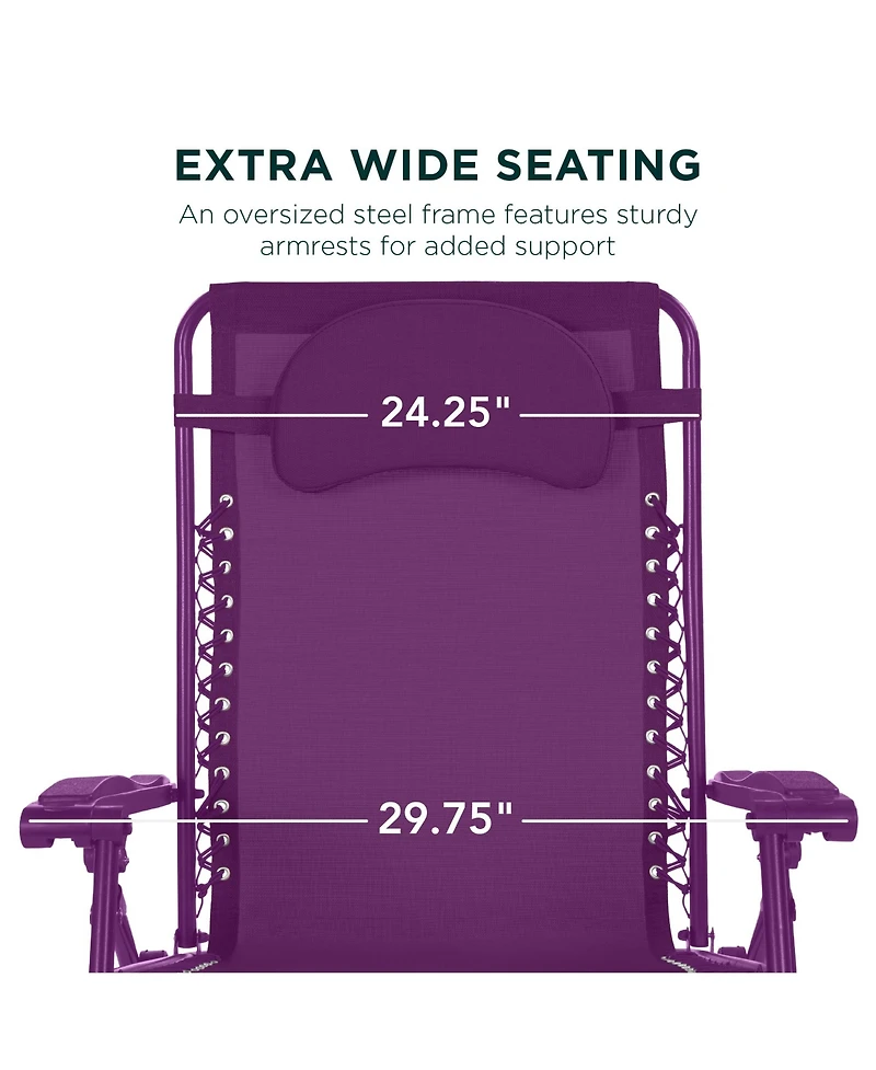 Best Choice Products Oversized Zero Gravity Chair