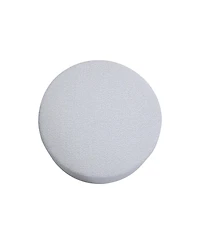 Streamdale Versatile Round Boucle Table Ottoman, Seat, End/Side Table