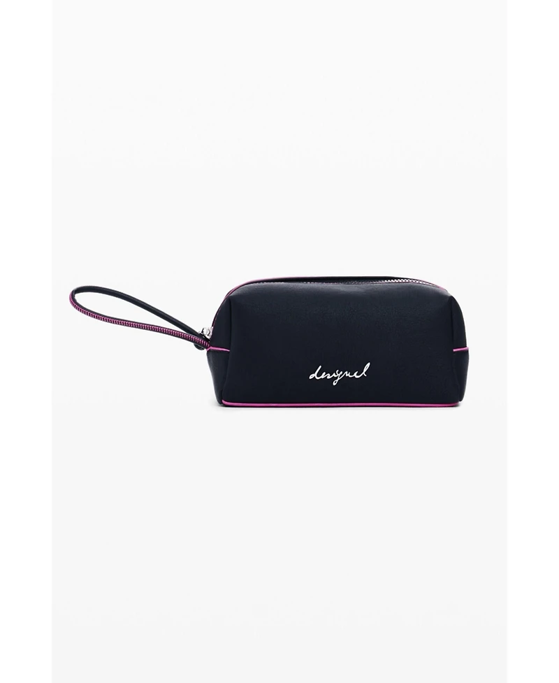 Desigual Women's Medium elongated wallet with stitching