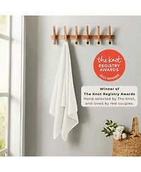 Linery & Co. Cotton Textured 2-Piece Bath Sheet Set