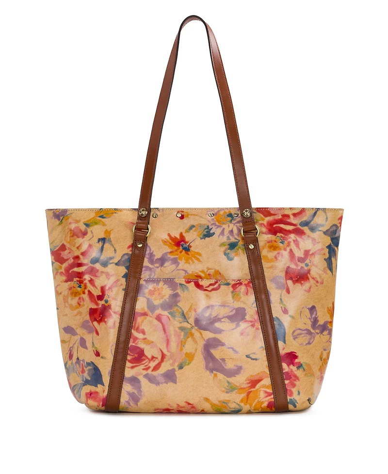 Patricia Nash Benvenuto Smooth Leather Tote