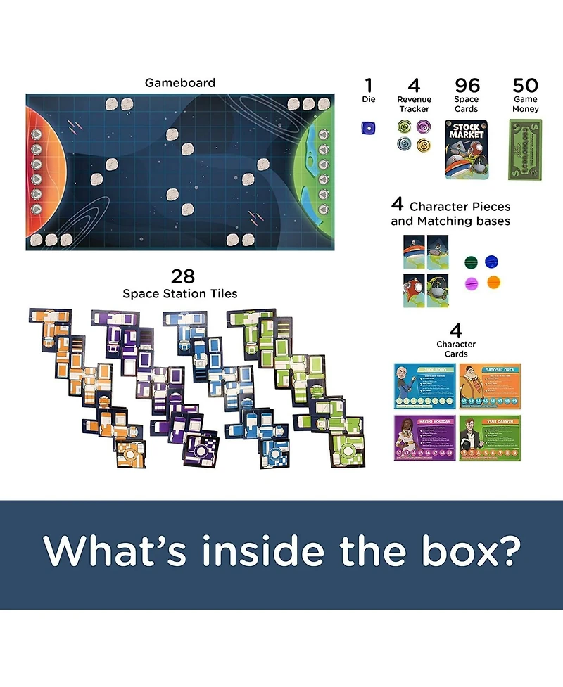 High $takes Billionaire Battle to Mars Board Game