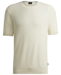 Boss by Hugo Boss Men's Regular-Fit Short Sleeved Sweater