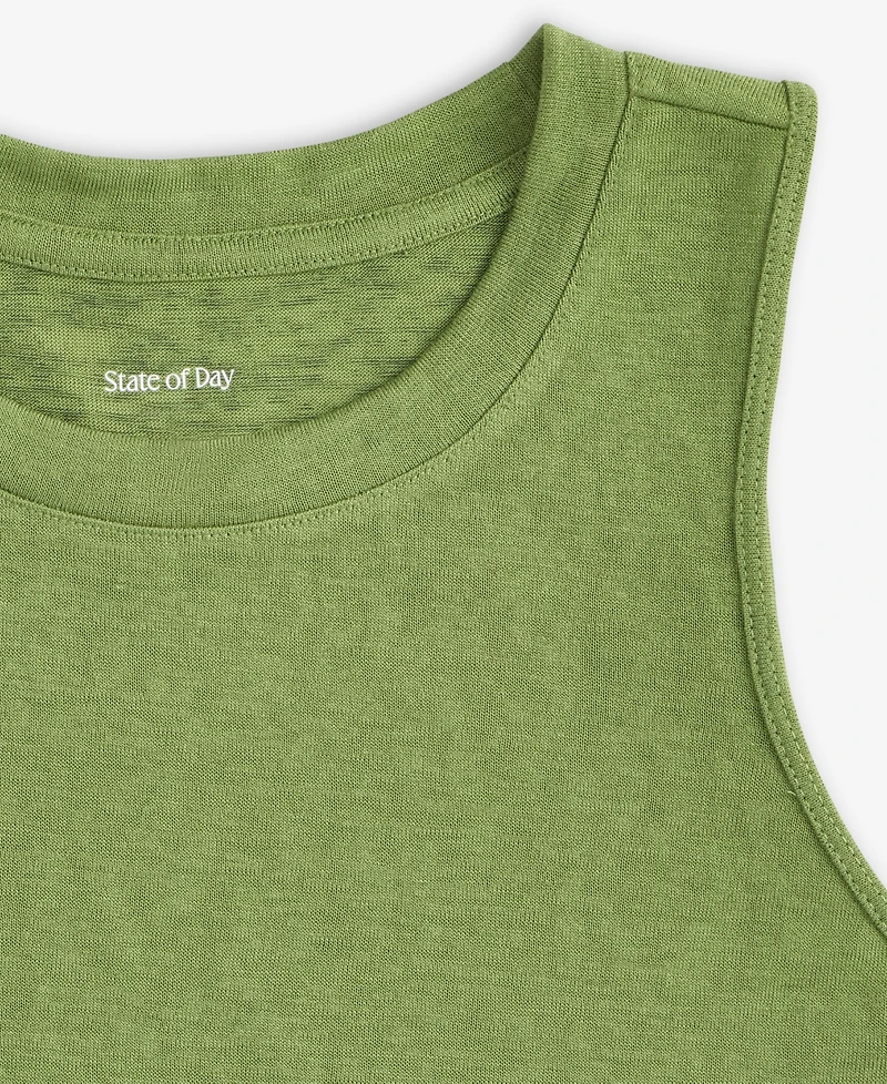 State of Day Women's Relaxed Sleep Muscle Tank Top, Exclusively at Macy's