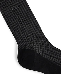 Boss by Hugo Men's Regular-Length Patterned Socks