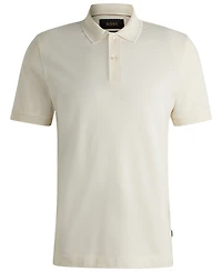Boss by Hugo Men's Cotton-Silk Regular-Fit Polo Shirt