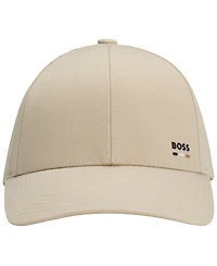 Boss by Hugo Boss Men's Logo Trim Cotton-Twill Cap