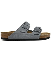 Birkenstock Men's Arizona Suede Leather Soft Footbed Casual Sandals from Finish Line