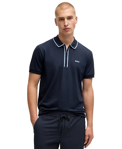 Boss by Hugo Boss Men's Contrasting Stripes Polo