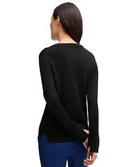 Boss by Hugo Women's Crew-Neck Sweater