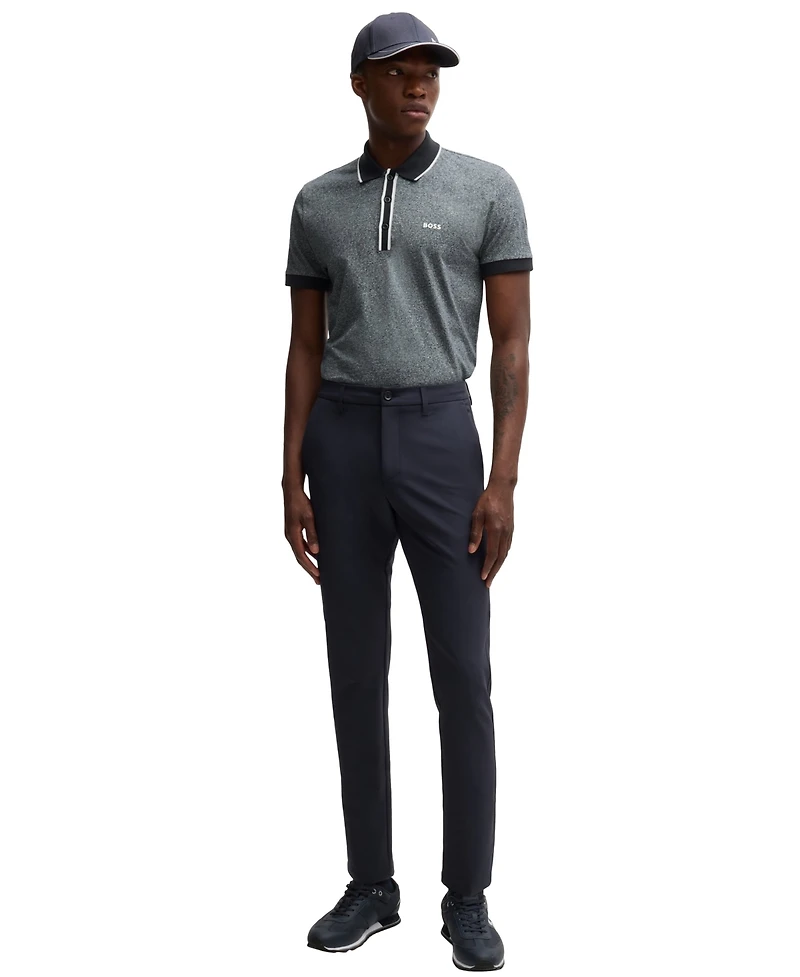 Boss by Hugo Men's Striped Trim Polo Shirt