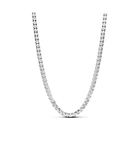 Pandora Sterling Silver Tennis Choker Necklace