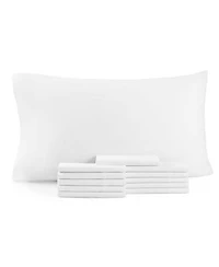 Host Home Cotton Sateen Pillowcases 12 Pack White 300 Thread Count Size Options